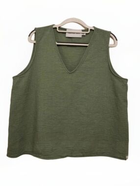 SUMMER SALE! Calvin Klein Olive Green Sleeveless Top
